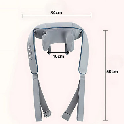 Trådløs nakkemassager med varme – Til nakke, skuldre og krop