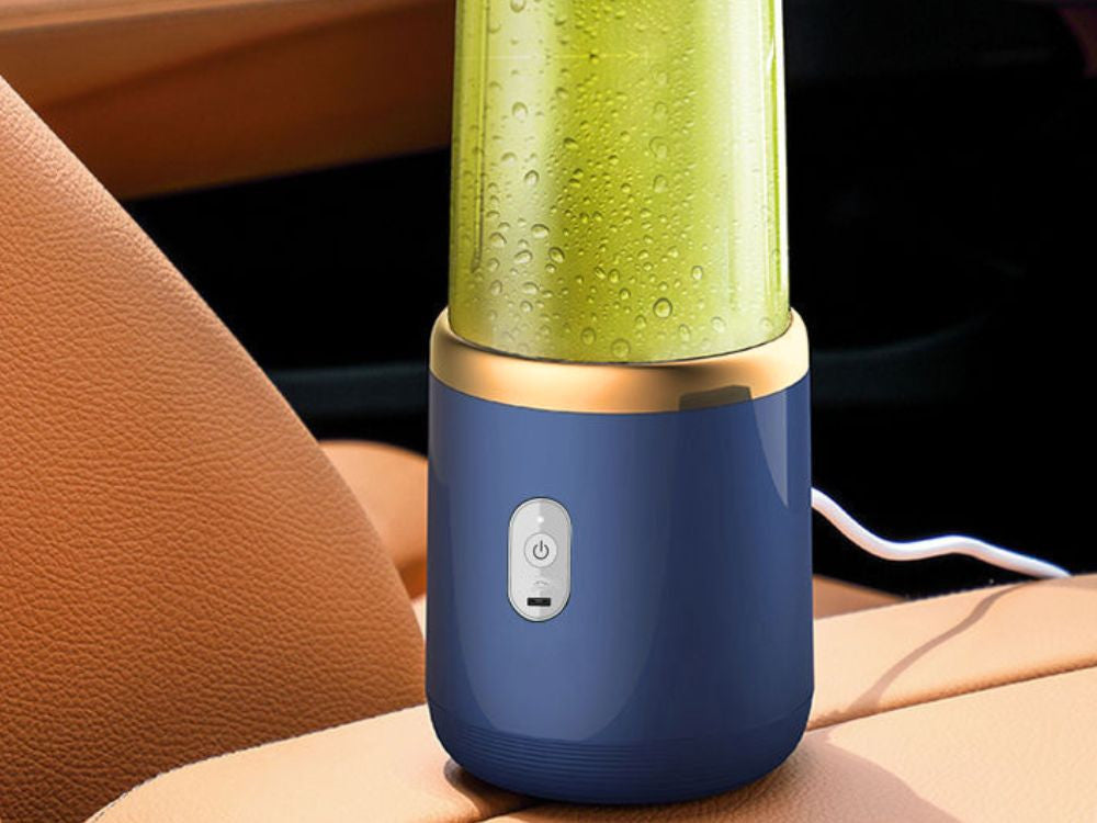 Trådløs Smoothie Blender med 2 x 400 ml Kopper – Genopladelig USB Blender