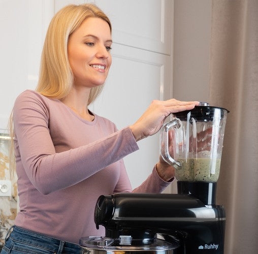 Køkkenmaskine 3-i-1  med Blender og Kødhakker – 2200W