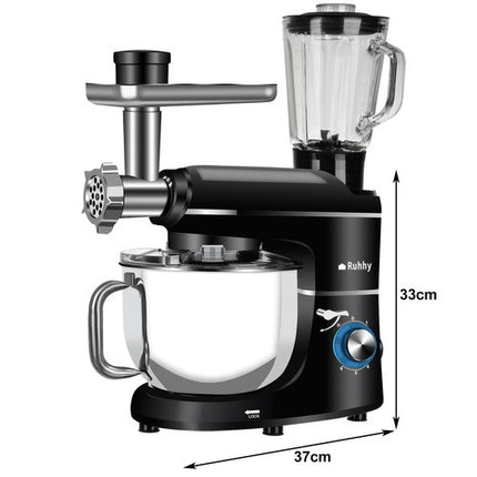 3-i-1 Køkkenmaskine med Blender og Kødhakker – 2200W