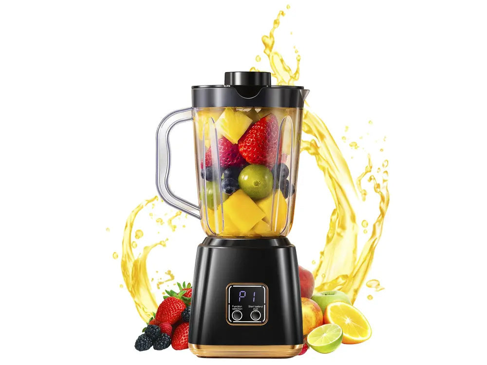 Trådløs Smoothie Blender 600 ml med USB-C – Bærbar Blender til Smoothies & Shakes