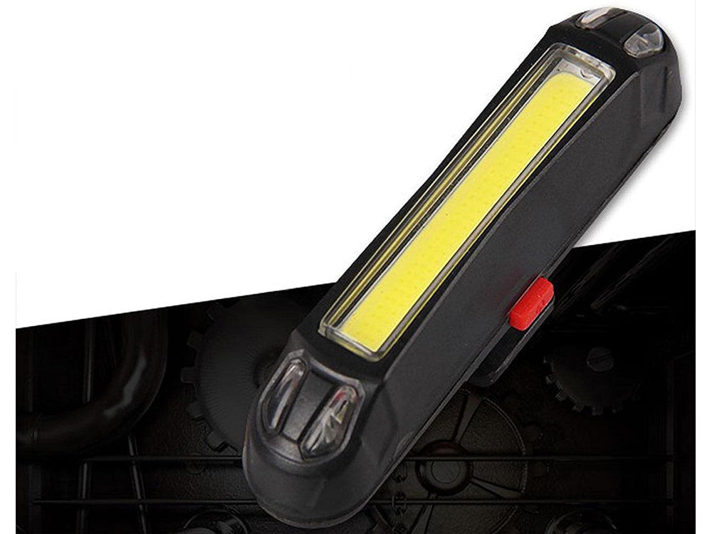 Cykellygte sæt Kraftfuld , Forlygte + Baglygte - Indbygget Horn