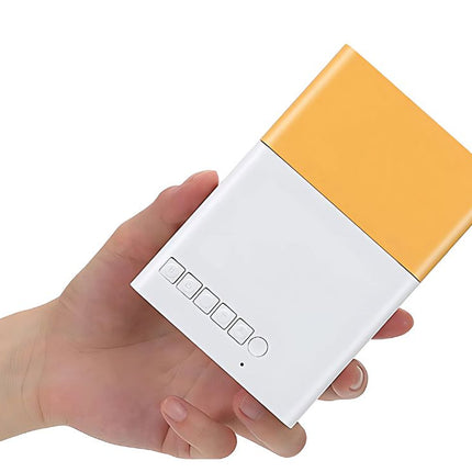 Bærbar mini projektor YG300 version 2025 – Full HD, HDMI & Fjernbetjening
