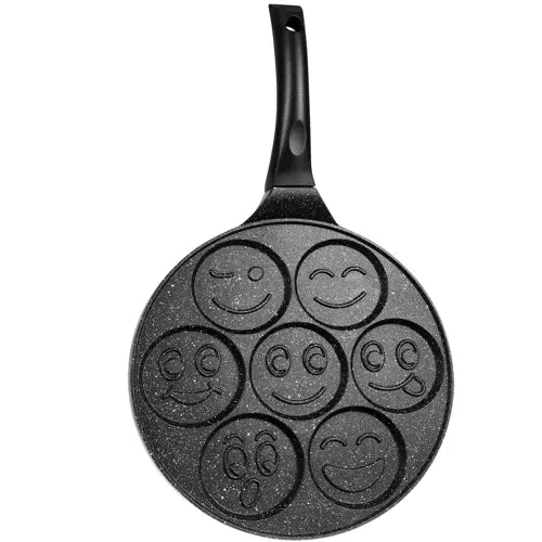 Pandekagepande med Smiley Ansigter - Tilføj Sjov til Din Madlavningmad