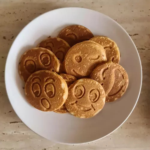Pandekagepande med Smiley Ansigter - Tilføj Sjov til Din Madlavningmad