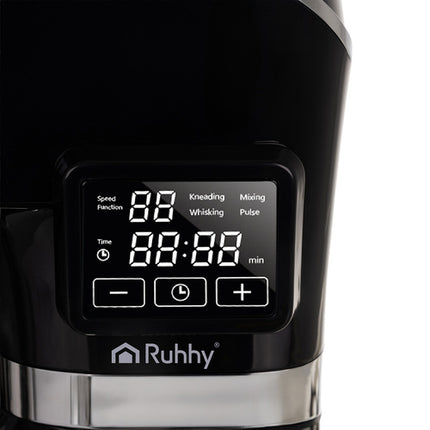 Køkkenmaskine med blender og opvarmet skål