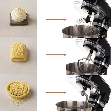 Køkkenmaskine med blender og opvarmet skål