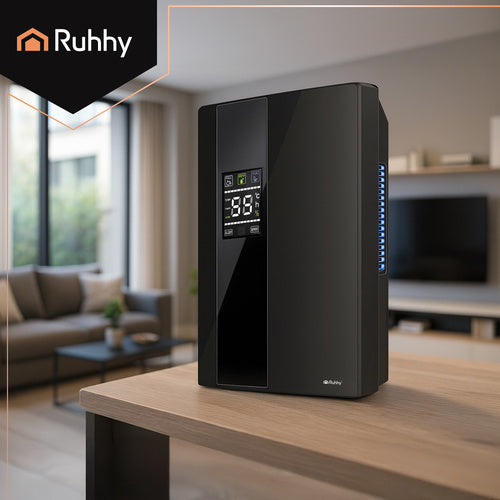 2-i-1 Luftaffugter med fjernbetjening