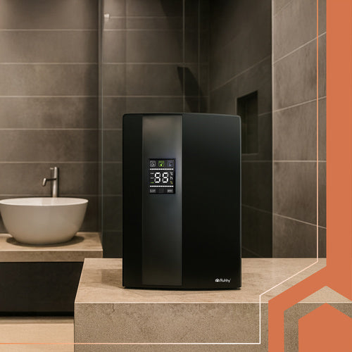 2-i-1 Luftaffugter med fjernbetjening