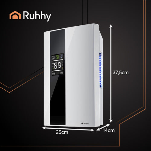 2-i-1 Luftaffugter med fjernbetjening