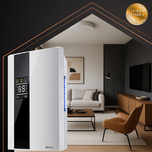 2-i-1 Luftaffugter med fjernbetjening