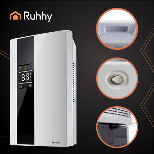 2-i-1 Luftaffugter med fjernbetjening