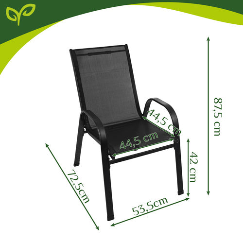 Havestole – 2 Stole til Terrasse, Altan og Have