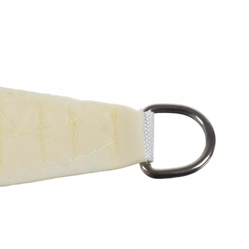 Solsejl Beige/Grå 3x3x3 - Effektiv Solbeskyttelse
