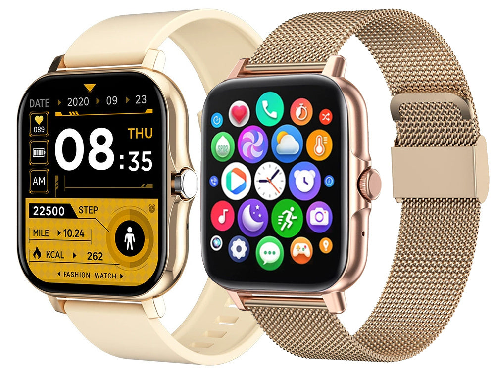 Smartwatch til kvinder og mænd – bluetooth opkald & sport