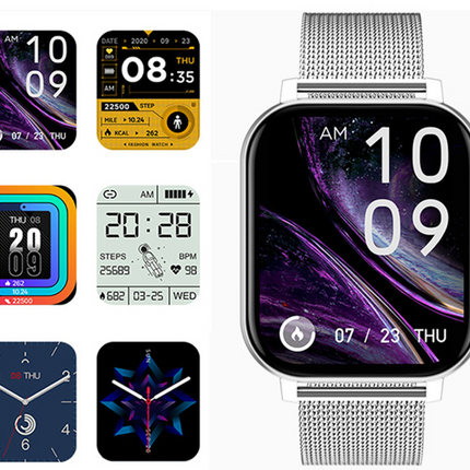 Smartwatch til kvinder og mænd – bluetooth opkald & sport