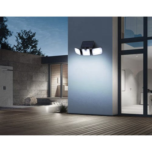 Solcellelampe til Haven – 180 LED med Bevægelses- og Skumringssensor