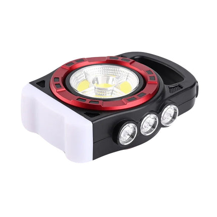Solcelledrevet Genopladelig LED Lygte med Powerbank