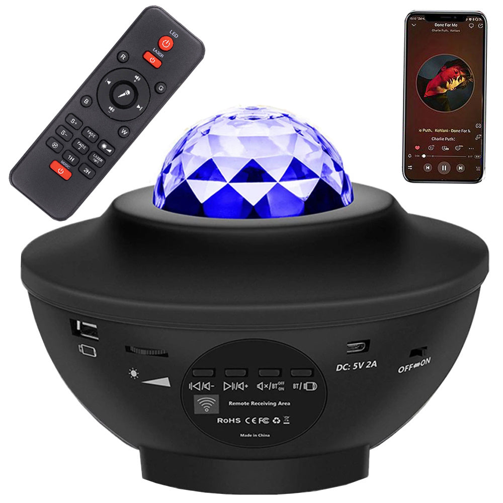 Grundig LED stjerneprojektor inkl. fjernbetjening