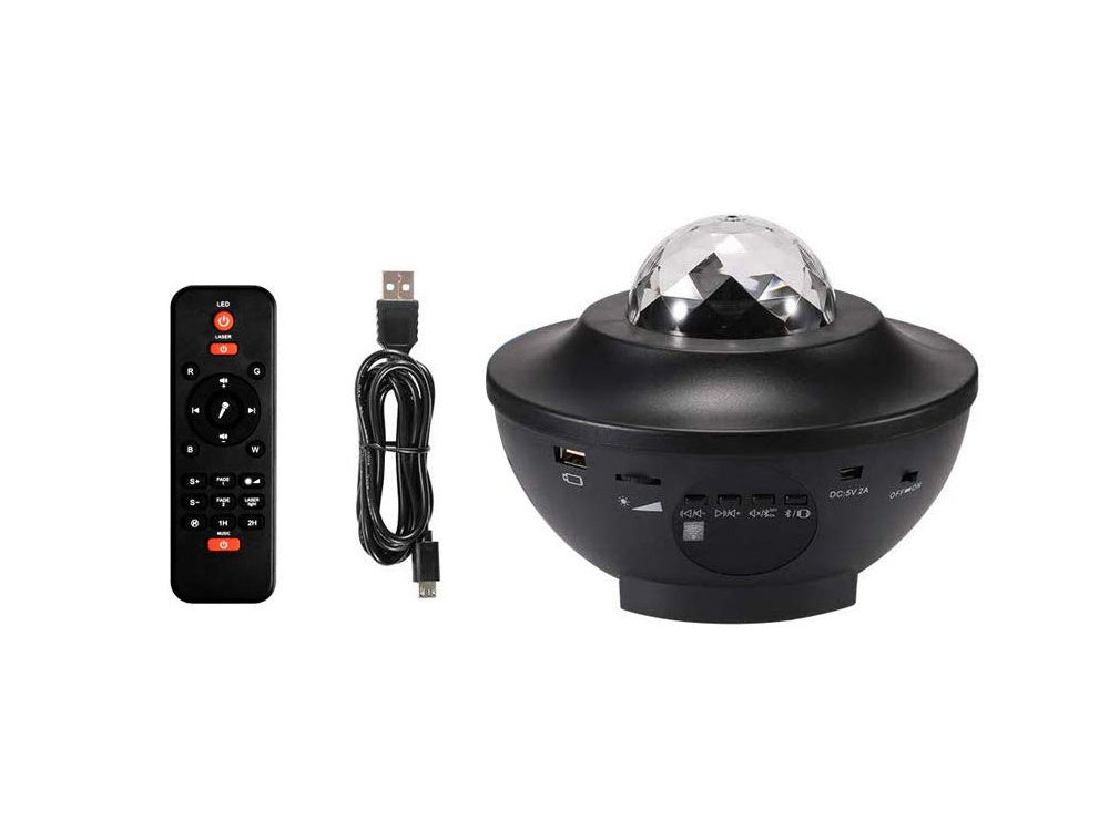 Grundig LED stjerneprojektor inkl. fjernbetjening
