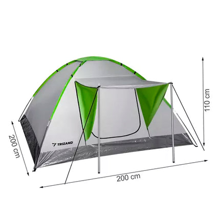 Telt til 2-4 Personer Vandtæt - Perfekt til Camping og Festivaler