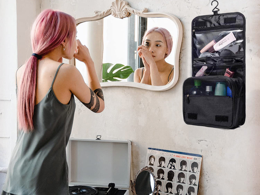 Toilettaske med krog