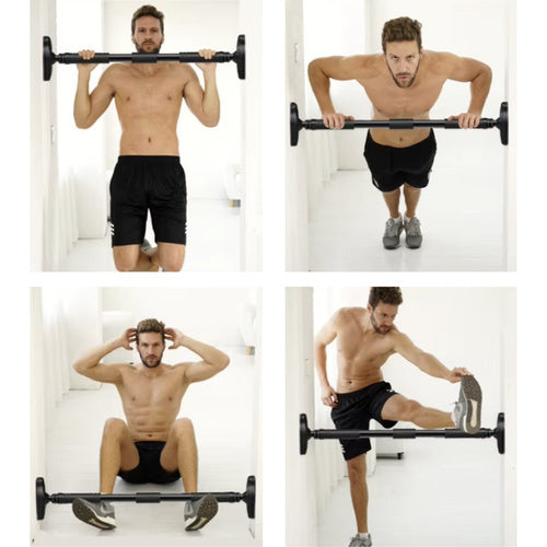 Træningsstang til karm eller dør -Pull-Up Stang i Stål – Holdbar & Sikker til Træning