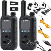 Walkie Talkie Sæt - 2 stk - KRAFTIGT rækkevidde