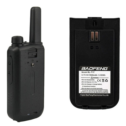 Walkie Talkie Sæt - 2 stk - KRAFTIGT rækkevidde