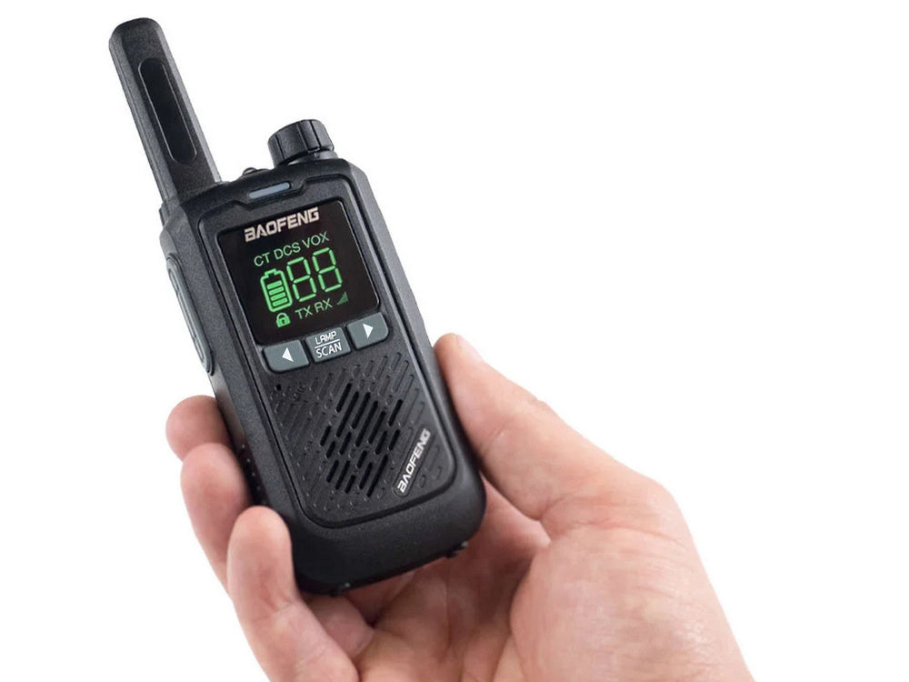 Walkie Talkie Sæt - 2 stk - KRAFTIGT rækkevidde