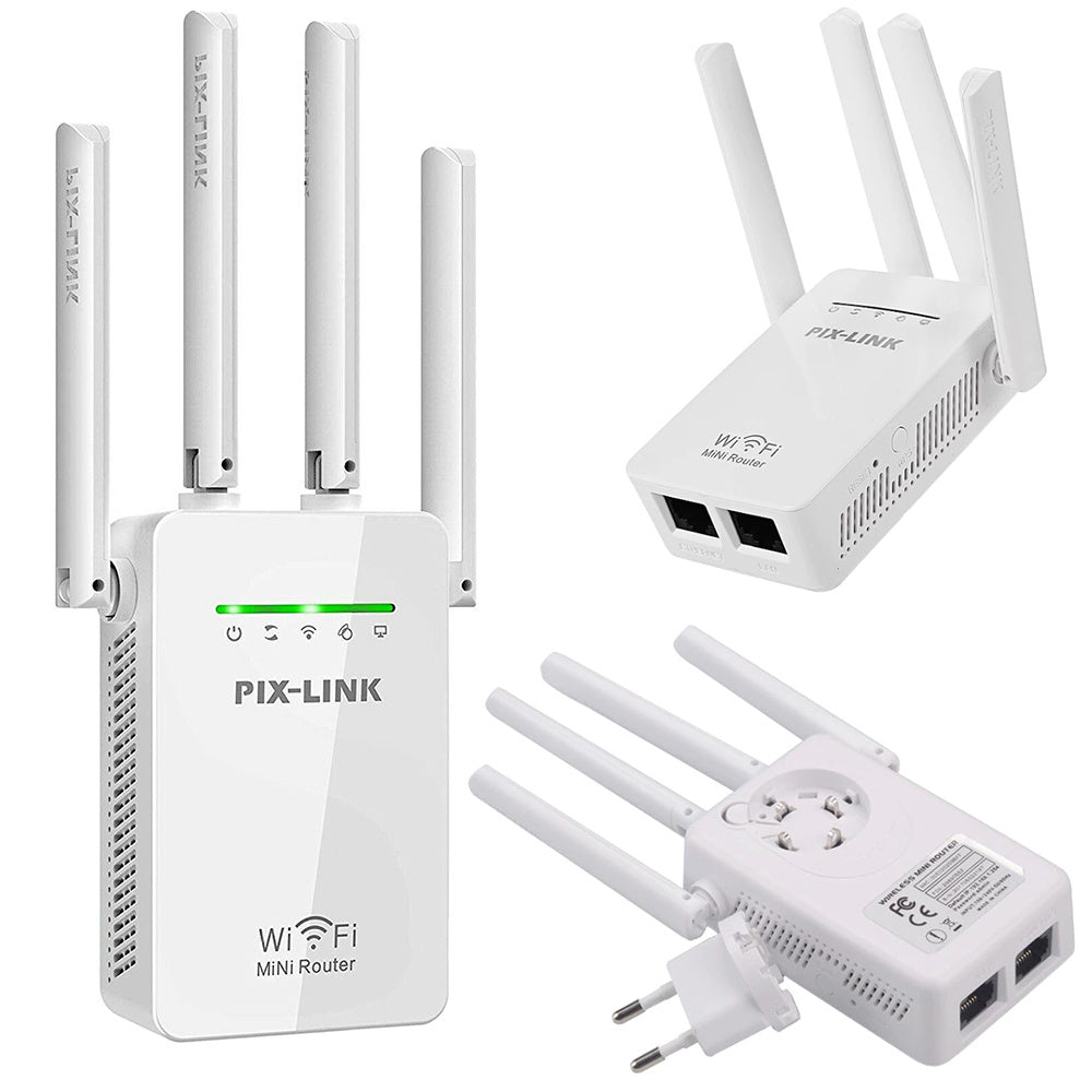 Kraftfuld WiFi-Signal Forstørker 300Mbps - Forøg Din WIFI Rækkevidde