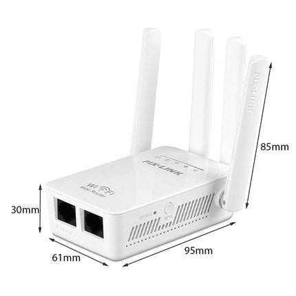 Kraftfuld WiFi-Signal Forstørker 300Mbps - Forøg Din WIFI Rækkevidde