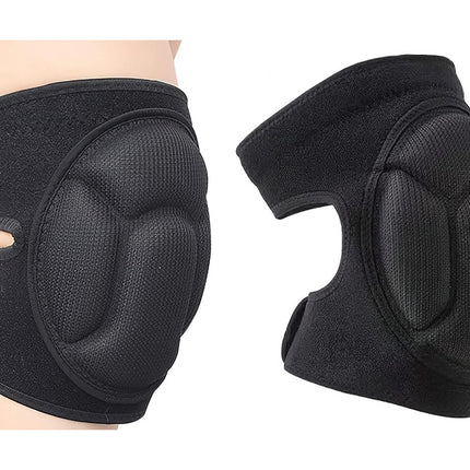 Bløde Knæbeskyttere til Havearbejde – Justerbare med Velcro