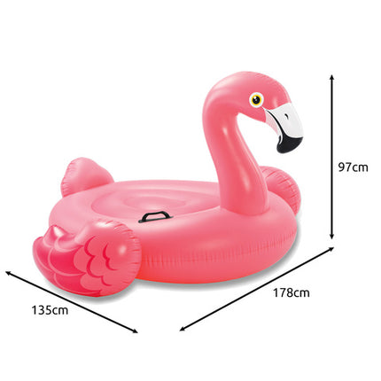 178 cm Oppustelig Flamingo Badedyr til Børn