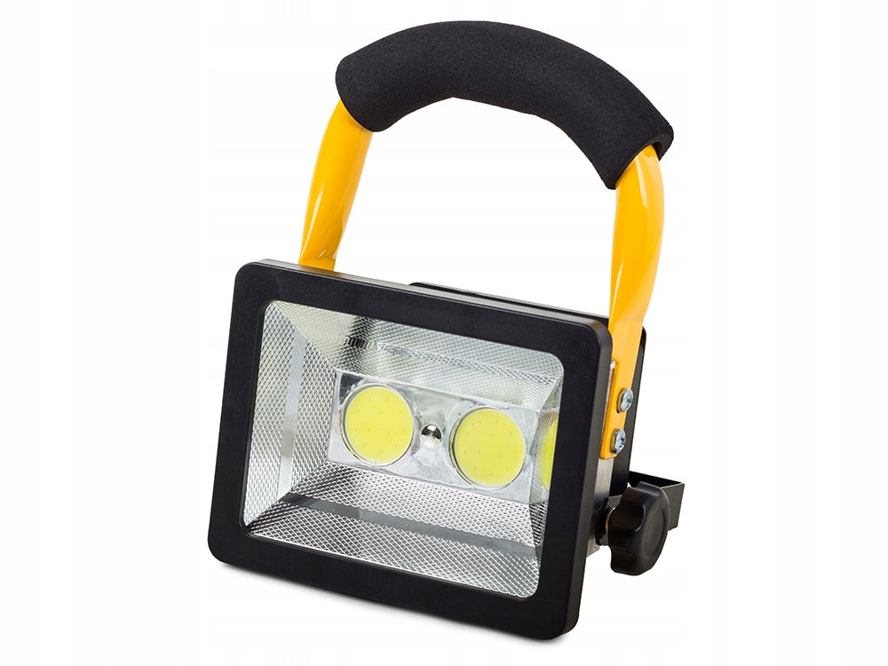 Genopladelig LED Arbejdslampe 30W med Stander og 3 Lysfunktioner – IP65