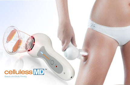 Anti-Cellulite Vakuum Massager med LED Celluless MD til Kroppen