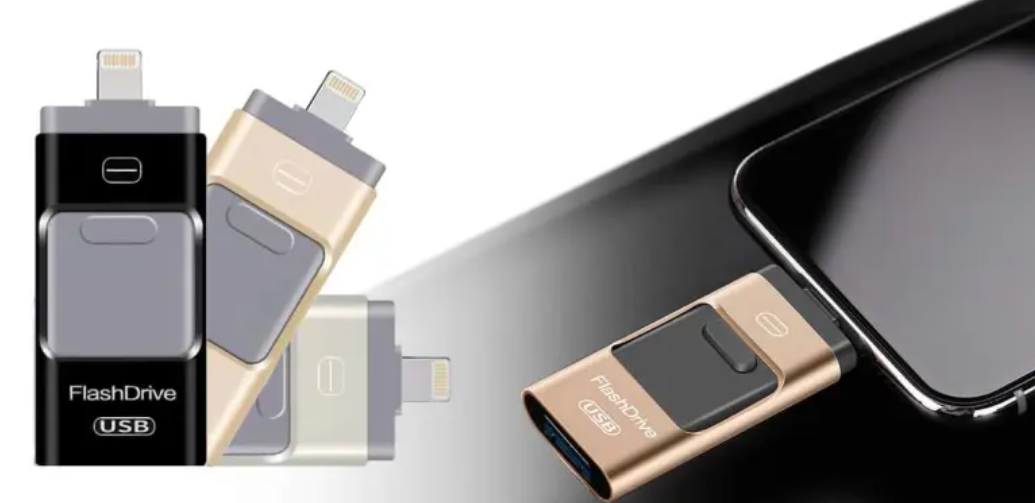 USB Flashdrive 3 i 1 Stik