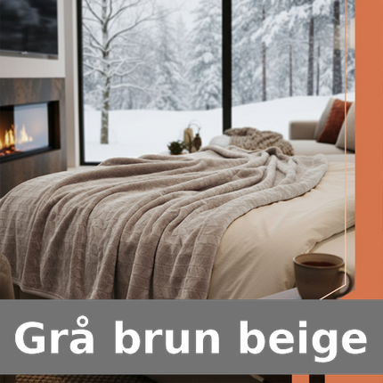 Varmetæppe  180 x 130 cm, med Fjernbetjening, 10 Varmeindstillinger, OEKO-TEX® Certificeret