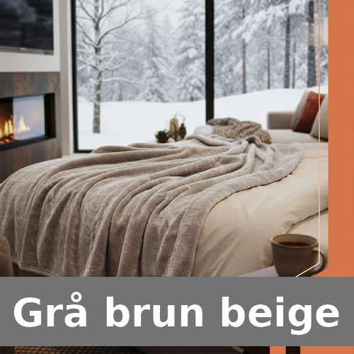 Varmetæppe  180 x 130 cm, med Fjernbetjening, 10 Varmeindstillinger, OEKO-TEX® Certificeret