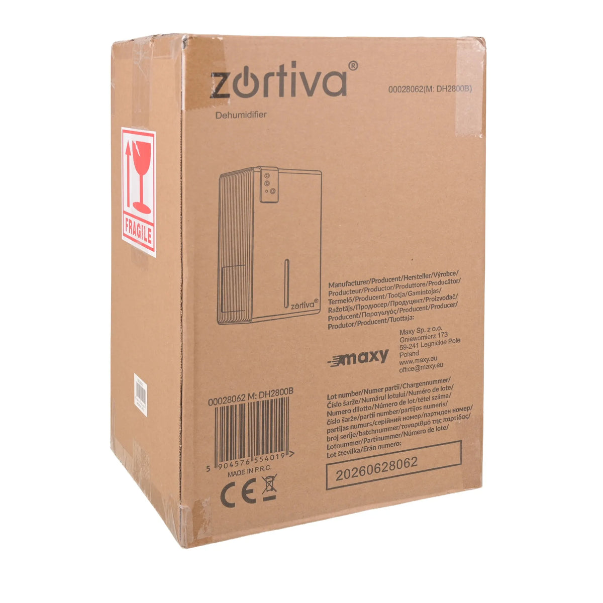 Zortiva Affugter 65W Sølv
