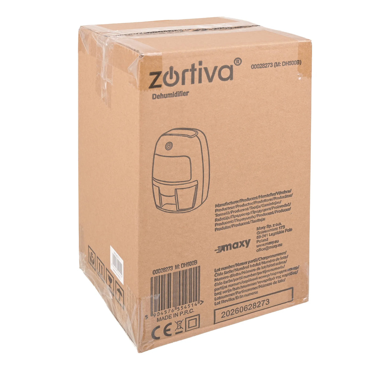 Zortiva 00028273 Affugter 22.5W Sort