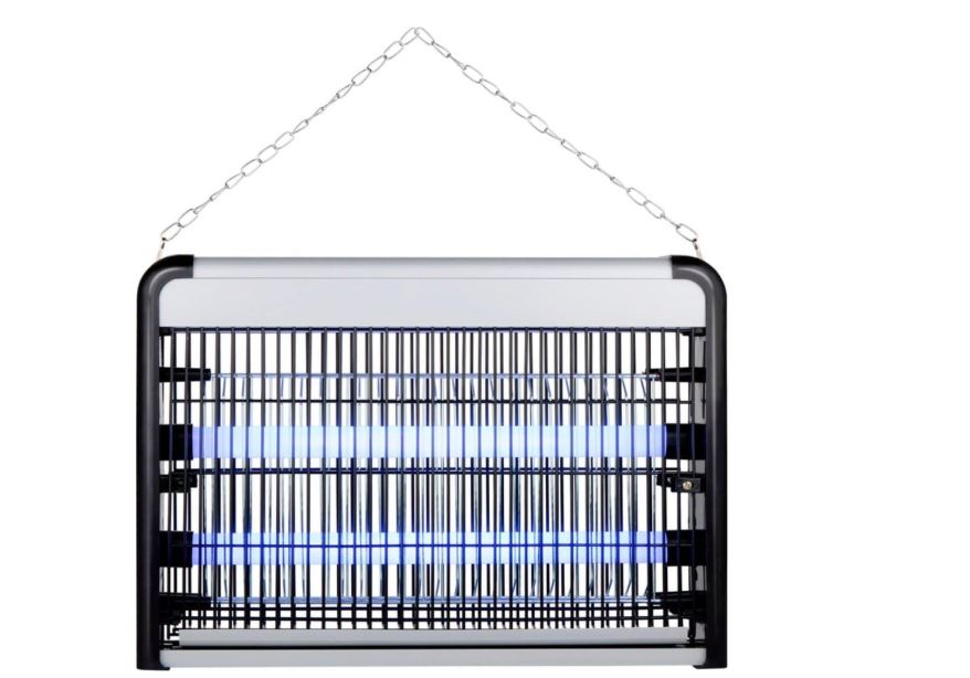 Grundig Elektrisk Insektlampe med UV-lys og Kæde – Dækker op til 20 m²