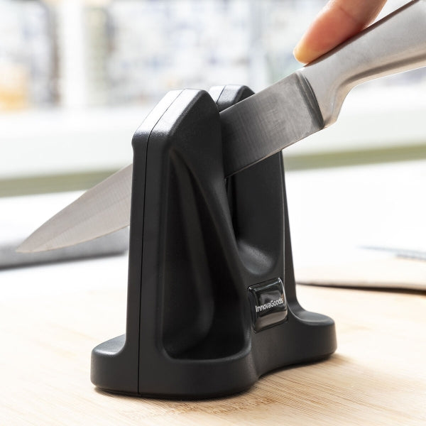 Manuel Knivsliber med V-formet Design – Til Alle Knivtyper