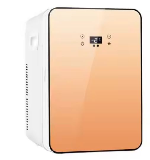 15L Mini Køleskab – Fås i Guld og sølv farve, Kompakt & Stilfuldt