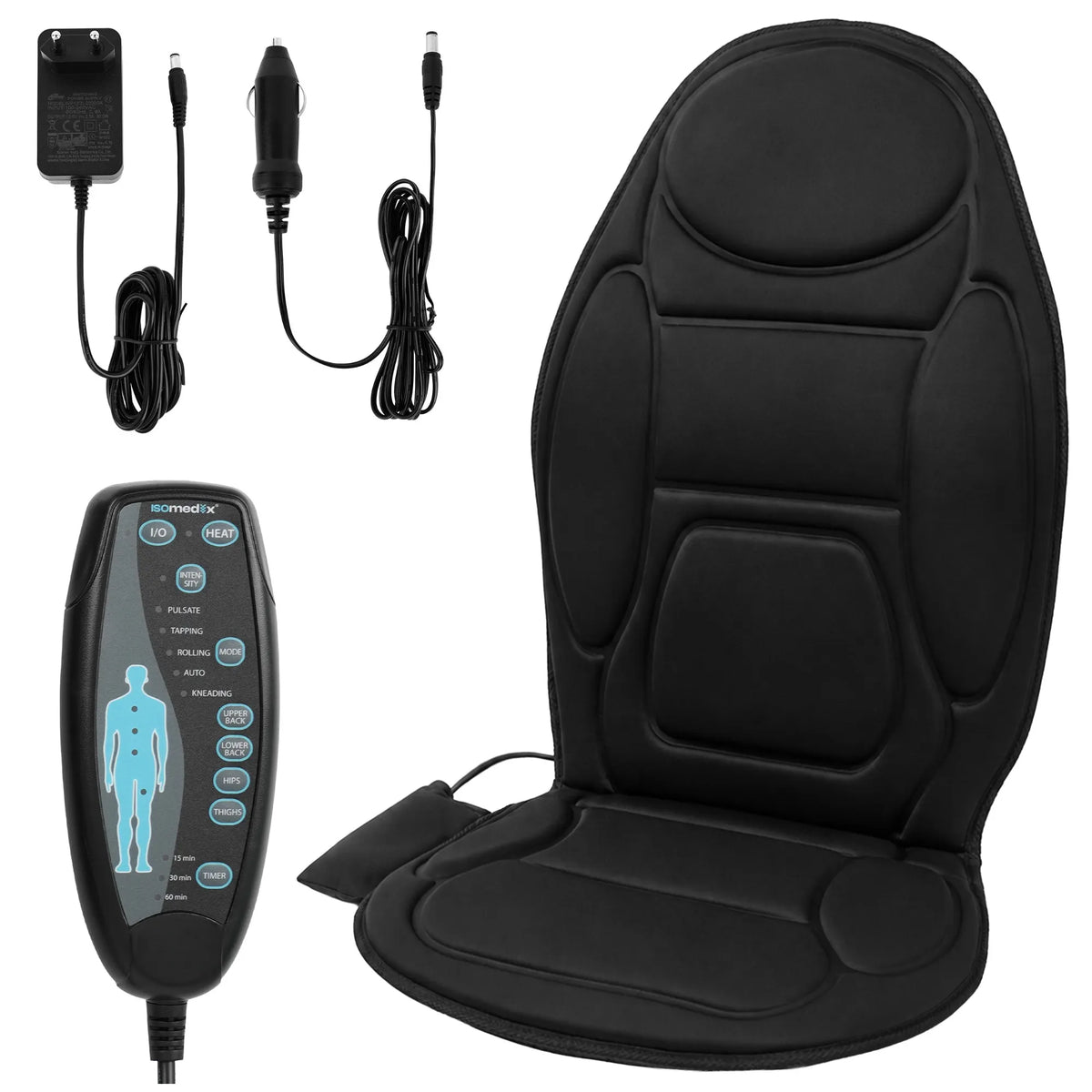 Vibrating Massage Mat with Heat for Chairs
