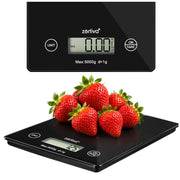 Zortiva Digital Køkkenvægt 5 kg 1 g