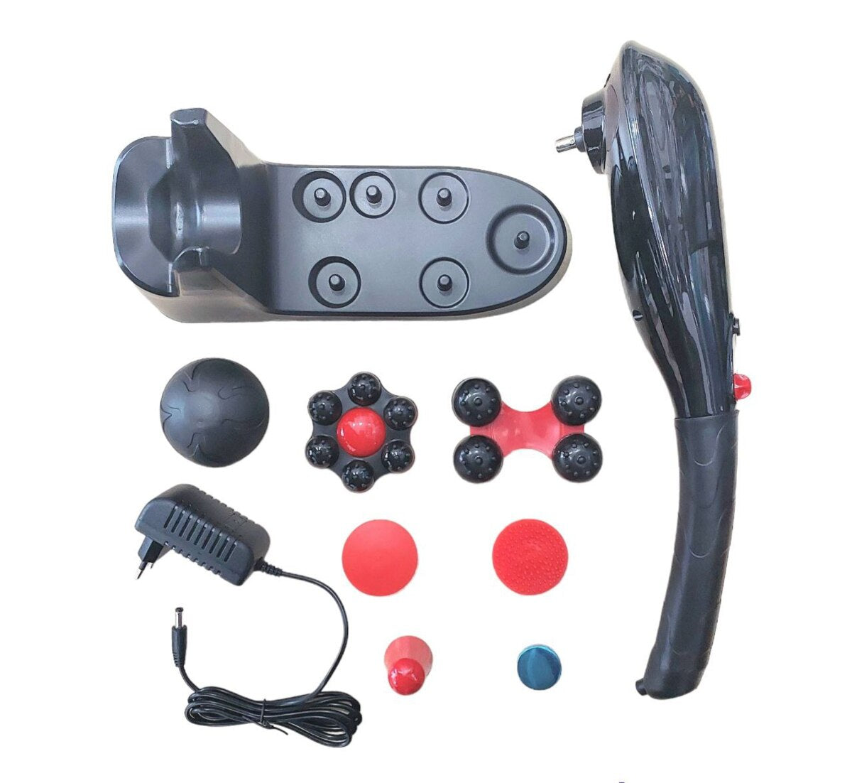 Universal Vibrationsmassager med 7 Forskellige Massagehoveder