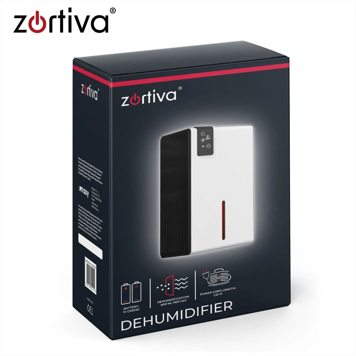 Zortiva Affugter 65W Sølv