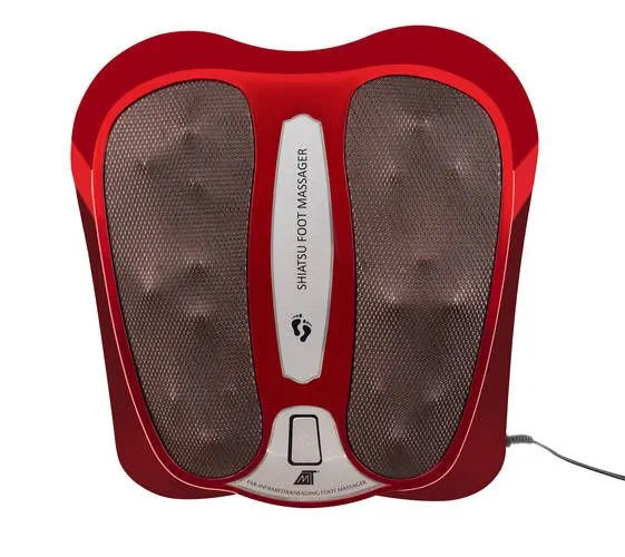 Shiatsu Fodmassageapparat med Varme – 18 Massagehoveder & Infrarød Varme