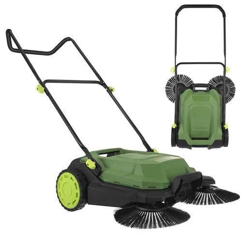 Fejemaskine 68 cm til fliser & terrasse  – 24L Opsamler
